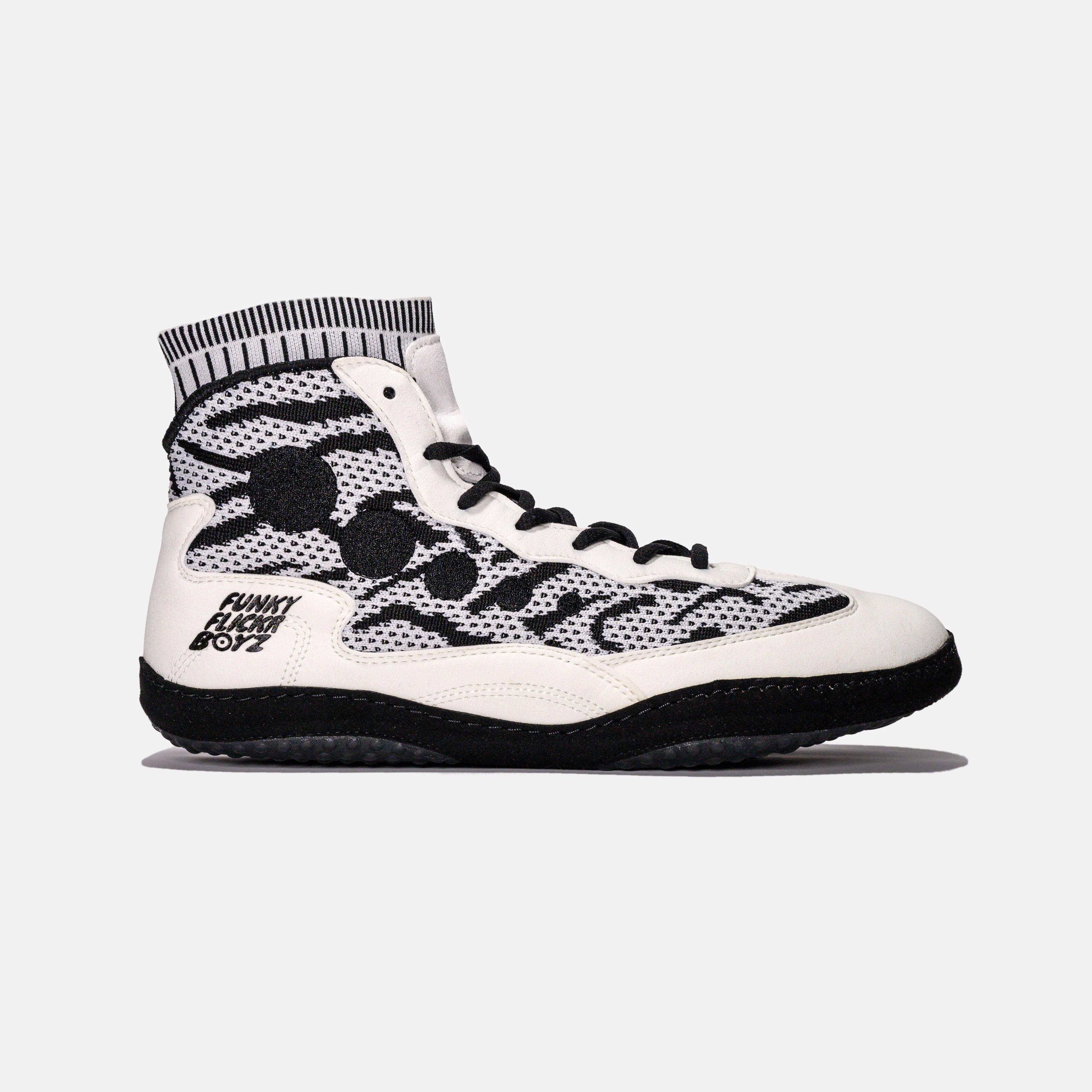 FFB Interlude "Zebra" Wrestling Shoes
