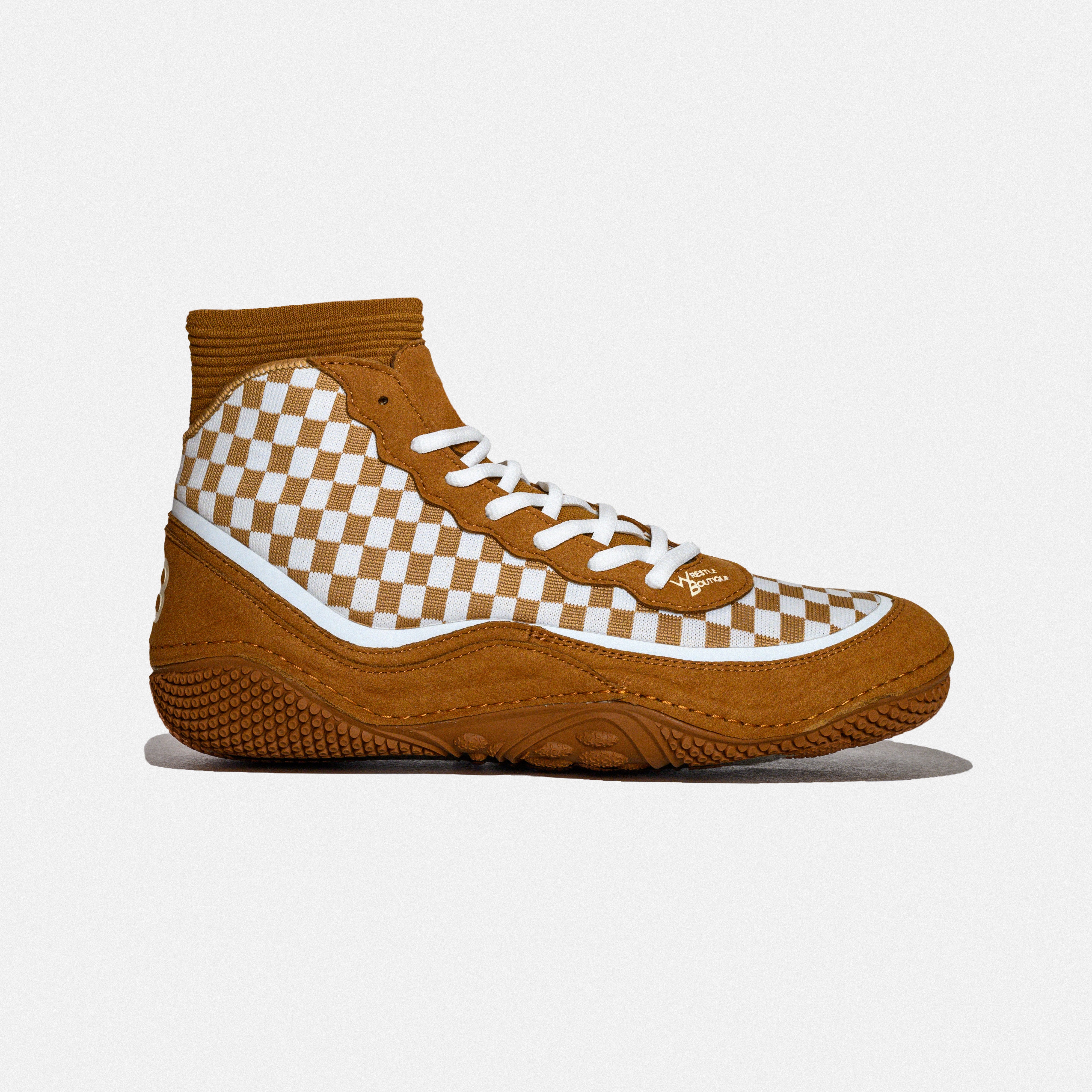 WB 5.0 Tan Wrestling Shoes