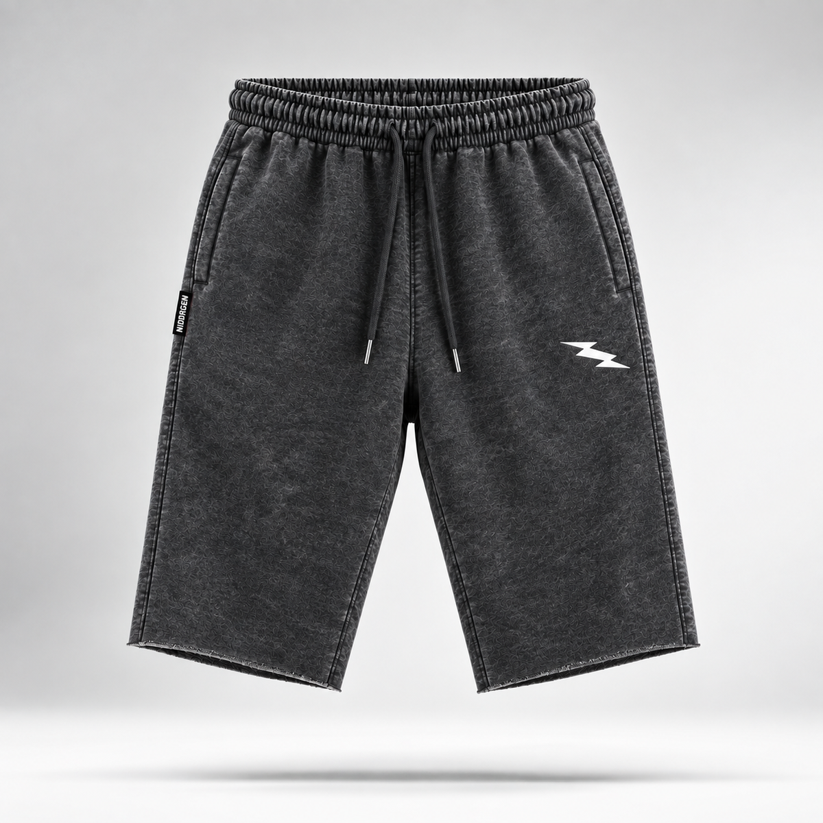 BreakAway Cut-Off Sweatpants - Vintage Black