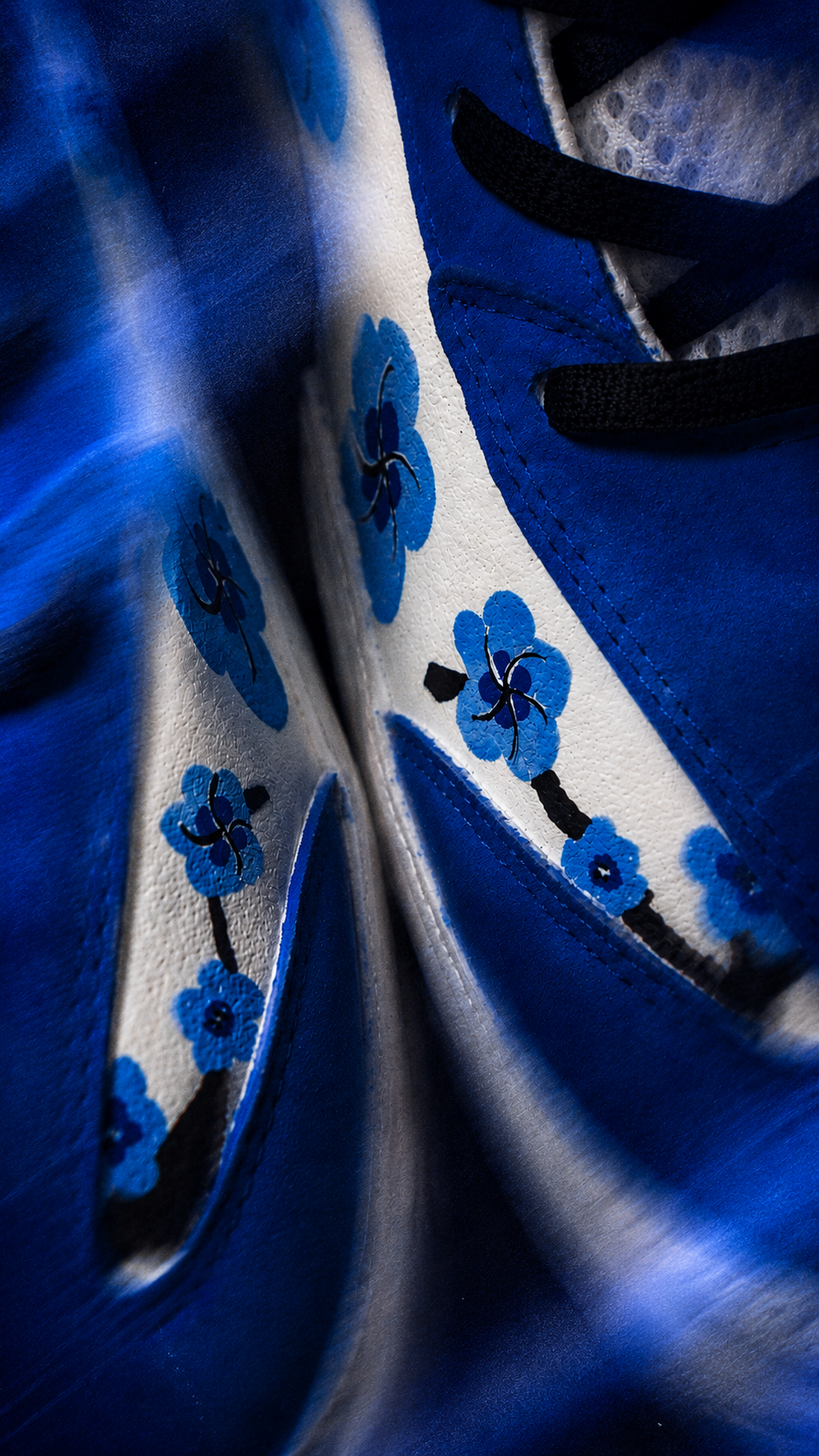 Gen One Blue Shrine 1 of 1 Wrestling Shoes