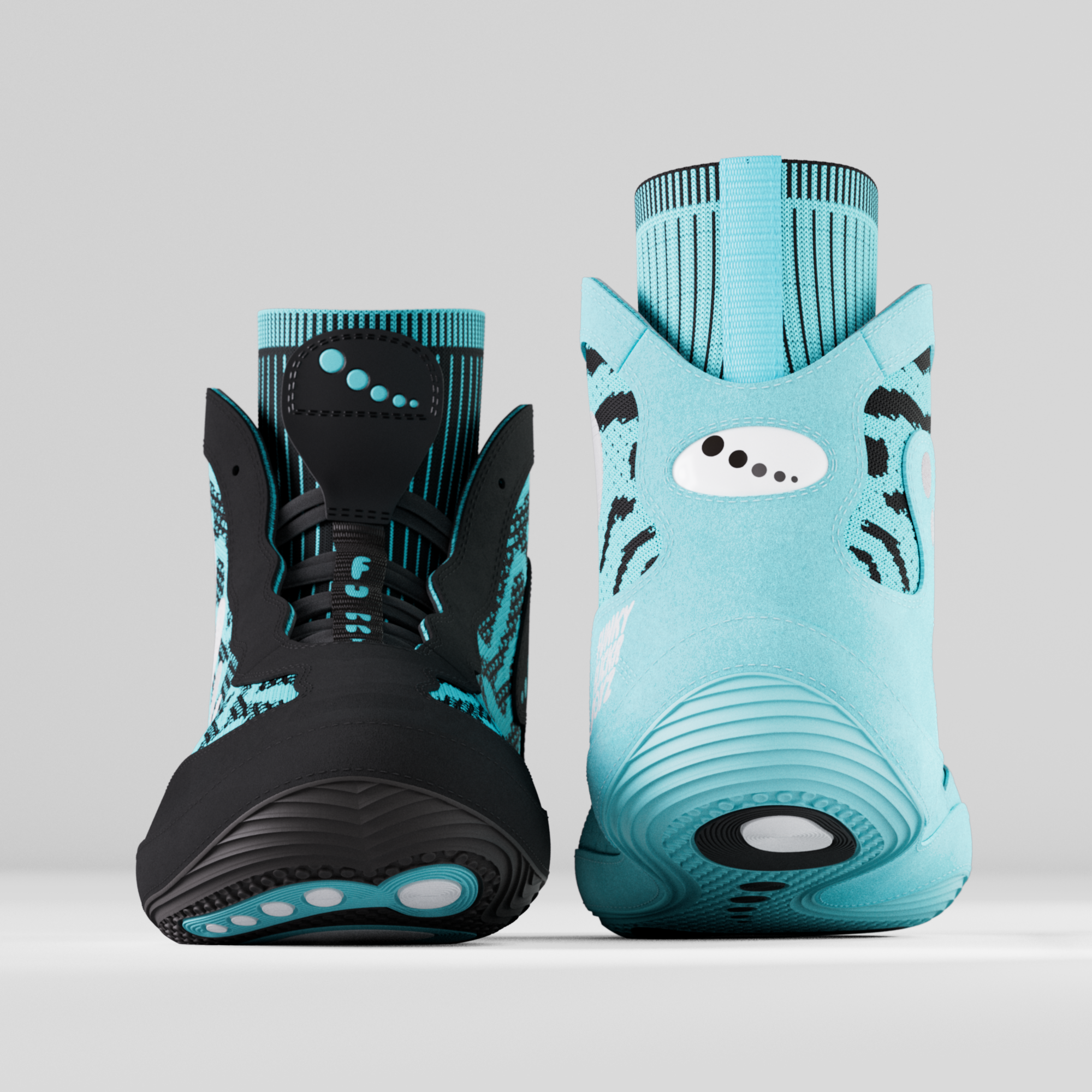 Postlude Tron Wrestling Shoes