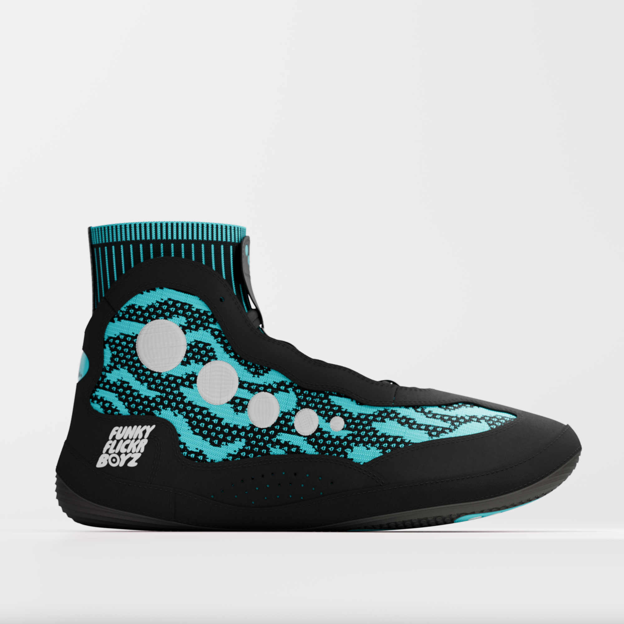 Postlude Tron Wrestling Shoes