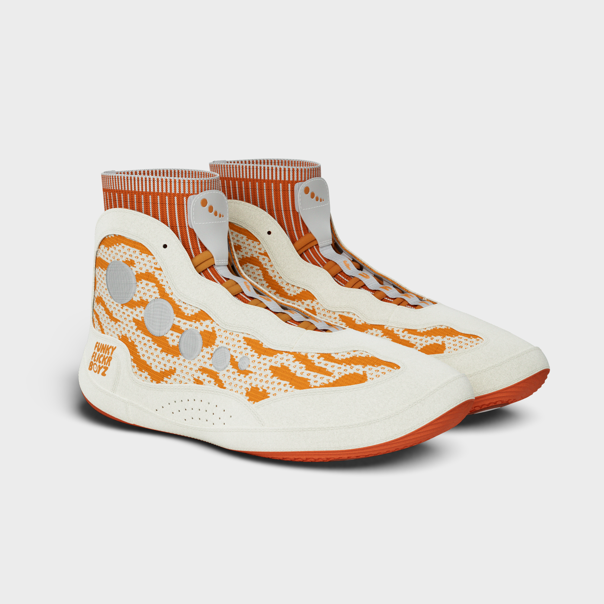 FFB Postlude "Creamsicle" Wrestling Shoes