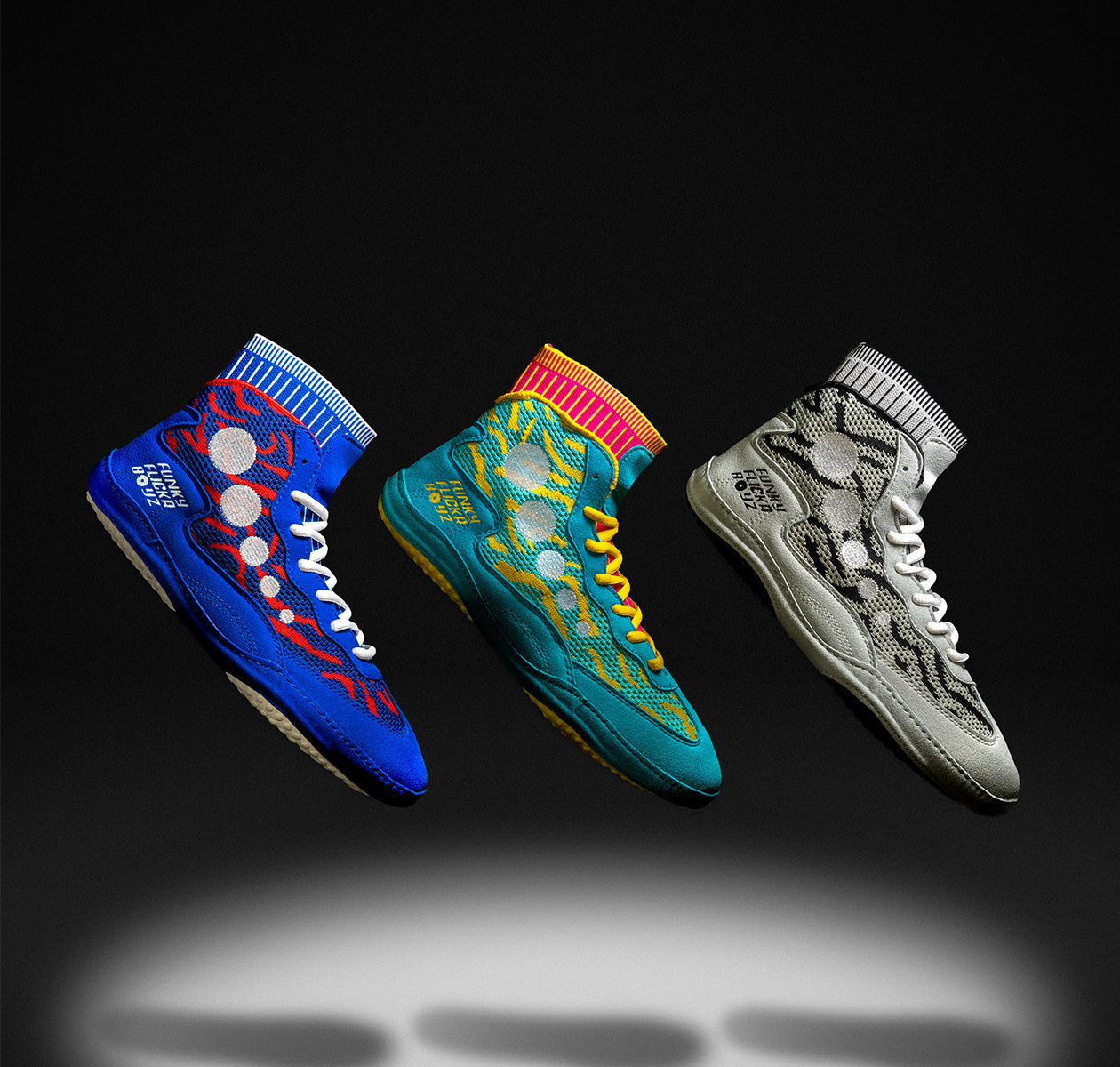 The Vault - Funky Flickr Boyz Rare Wrestling Shoes