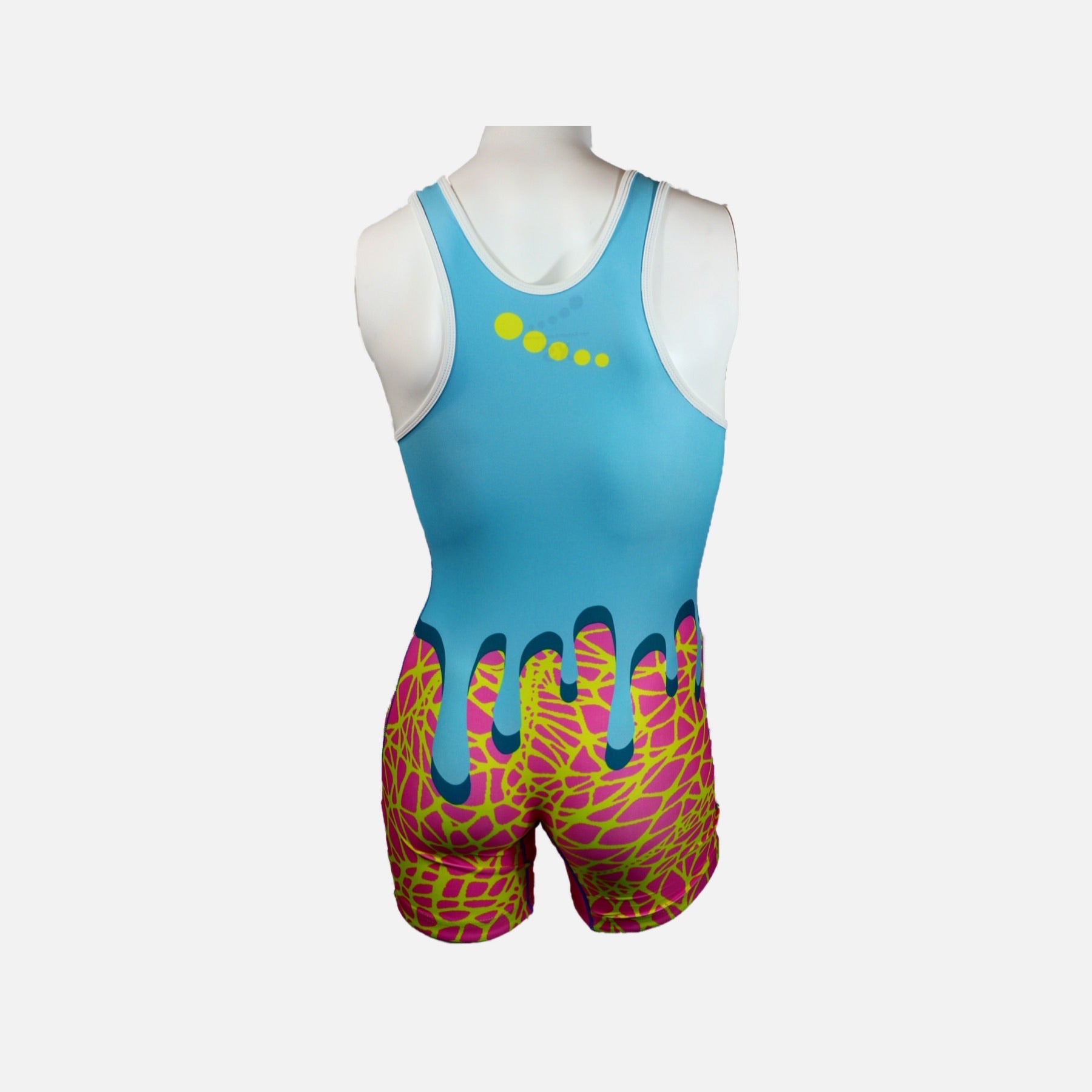 "Teals" Singlet - Funky Flickr Boyz Gear