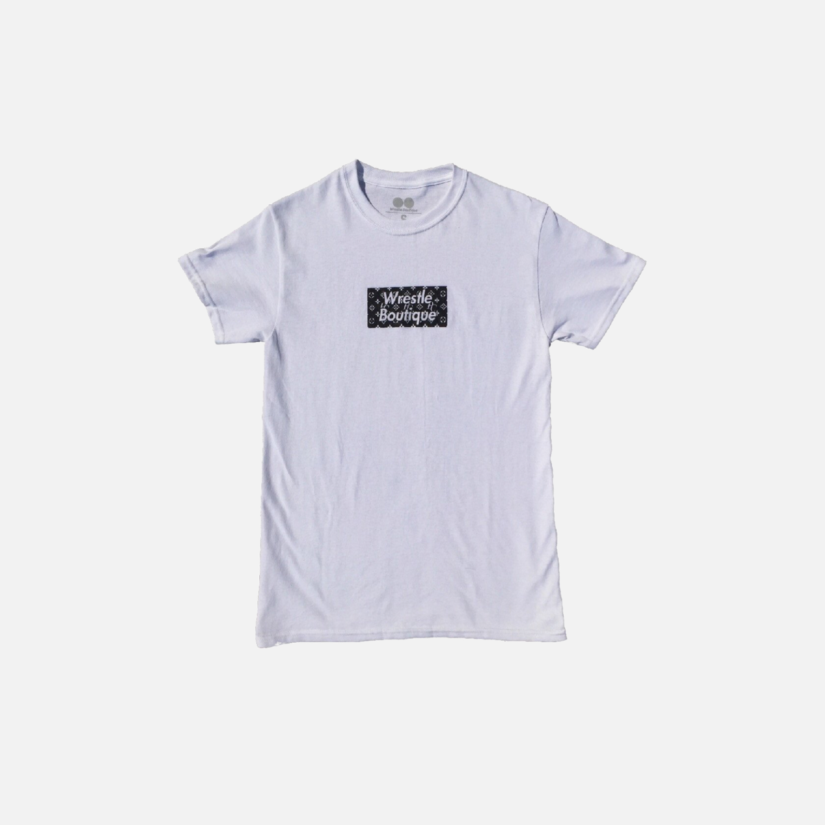 Wrestle Boutique x PinCancer Box Logo T-Shirt - Wrestle Boutique