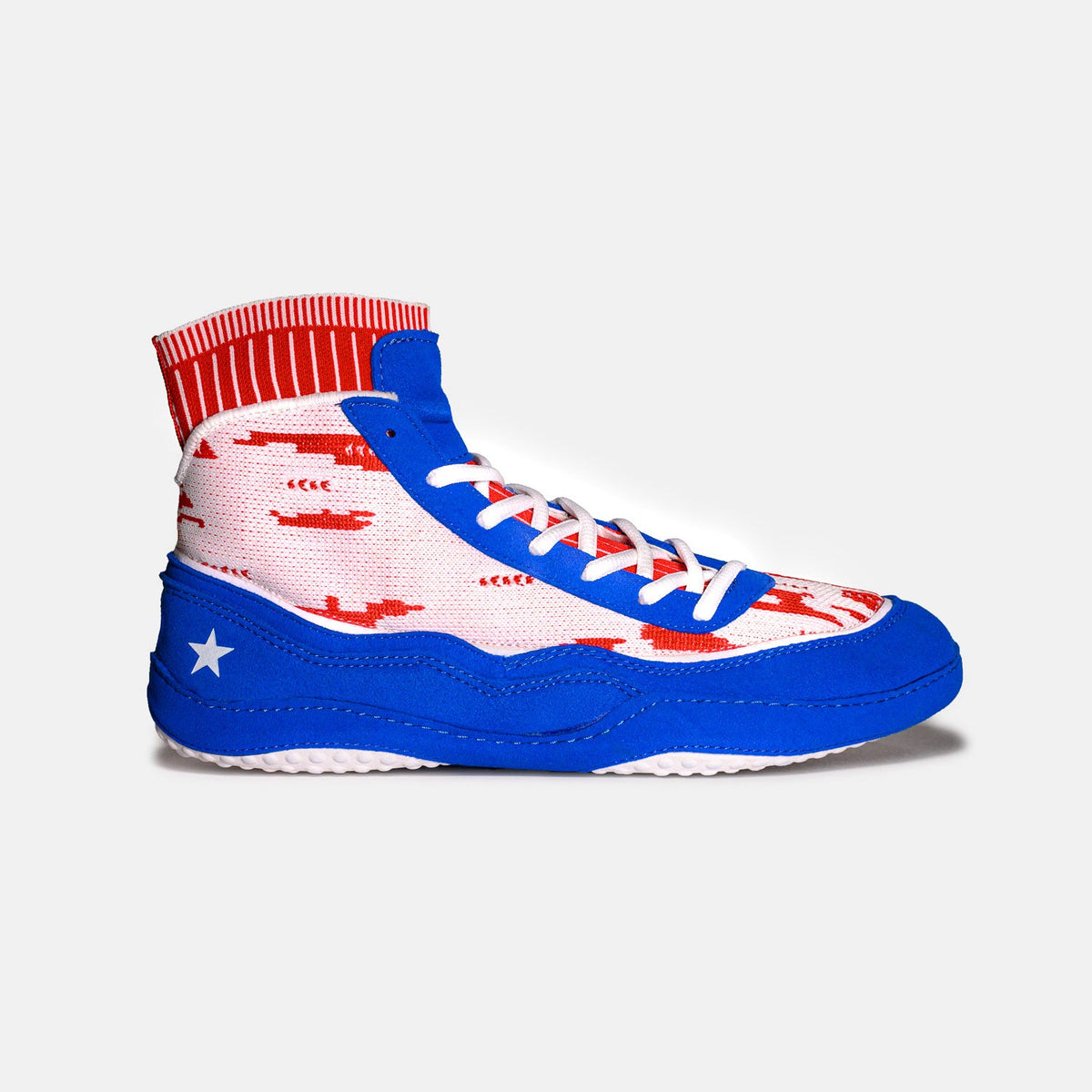 WB4.0 "Star Spangled Banner" Wrestling Shoes - Wrestle Boutique