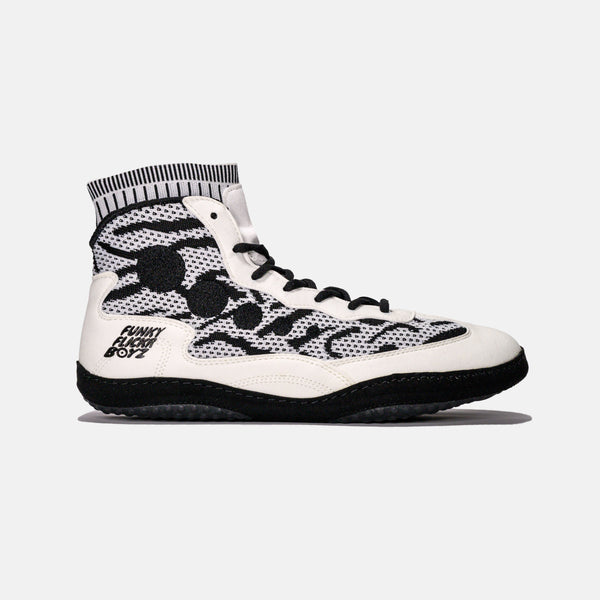 FFB Interlude "Zebra" Wrestling Shoes