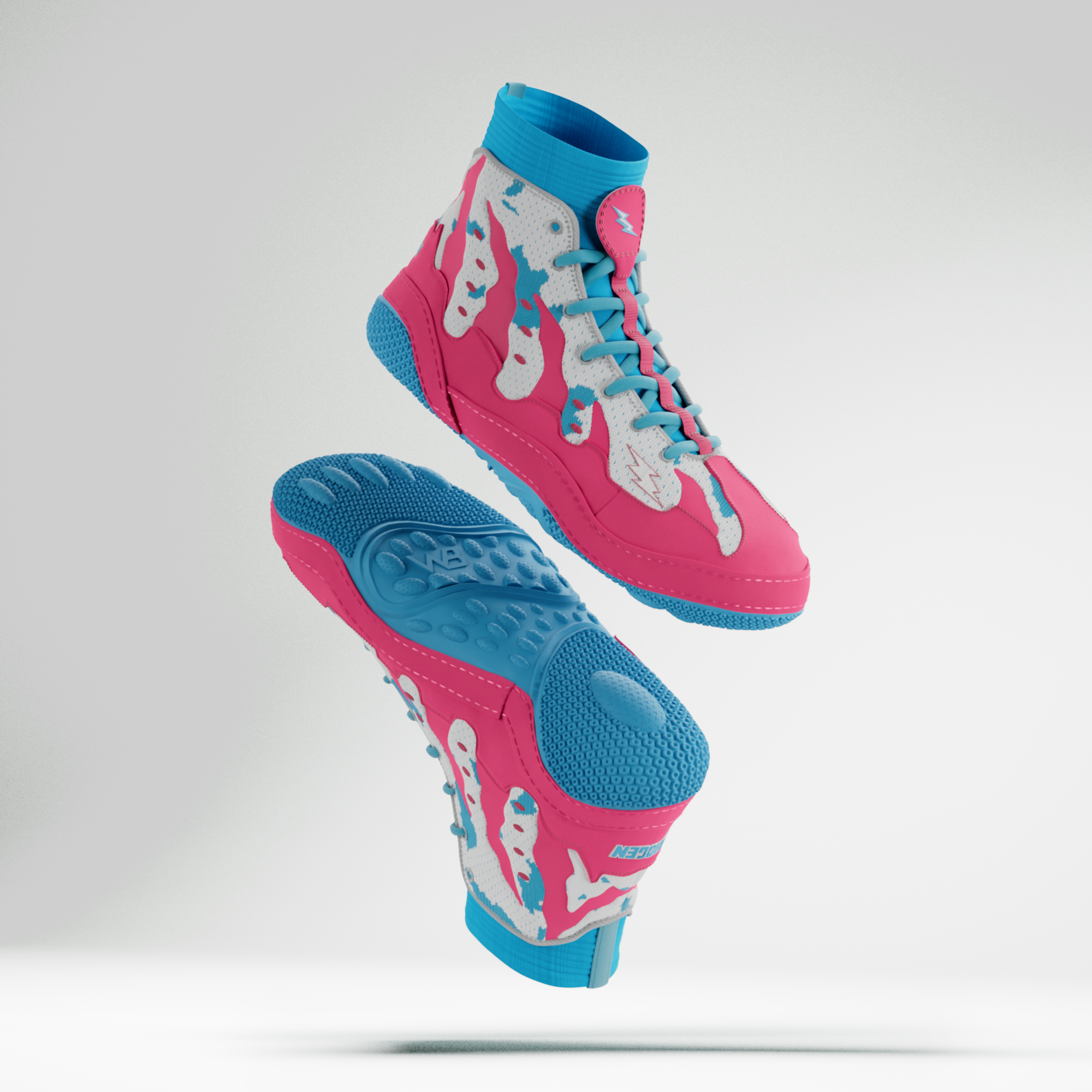 Ravage "Cotton Candy" Adult Wrestling Shoes