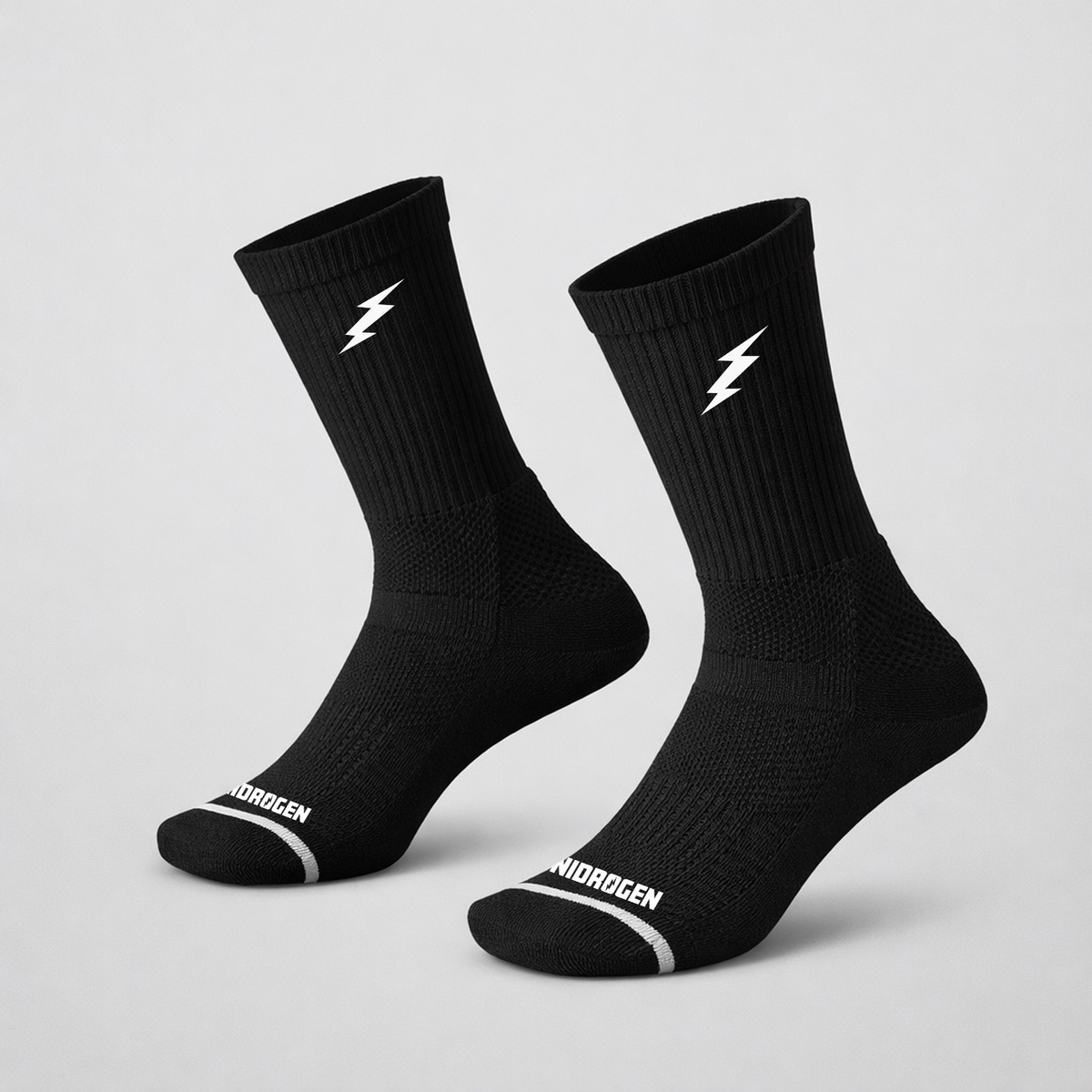 MatCore Crew Socks (6-Pack, Black)