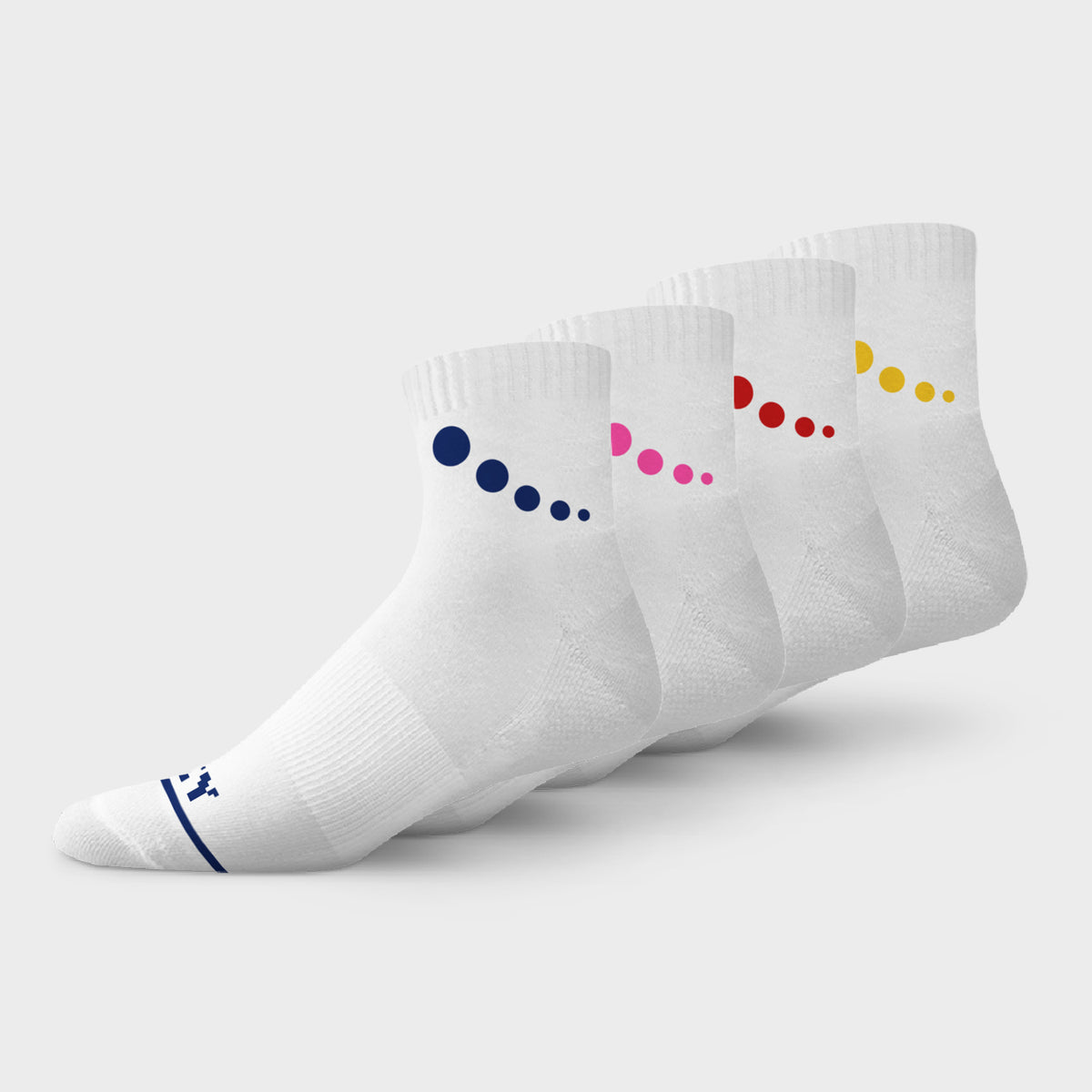 Half-Crew Funk-Fit Socks - Color Blast