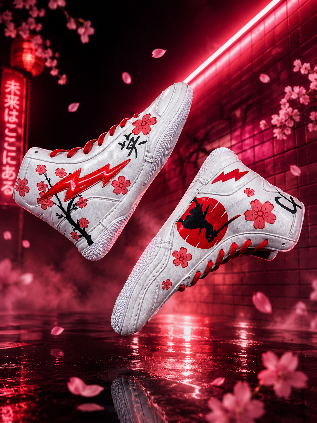 Gen One Tokyo Bloom 1 of 1 Wrestling Shoes