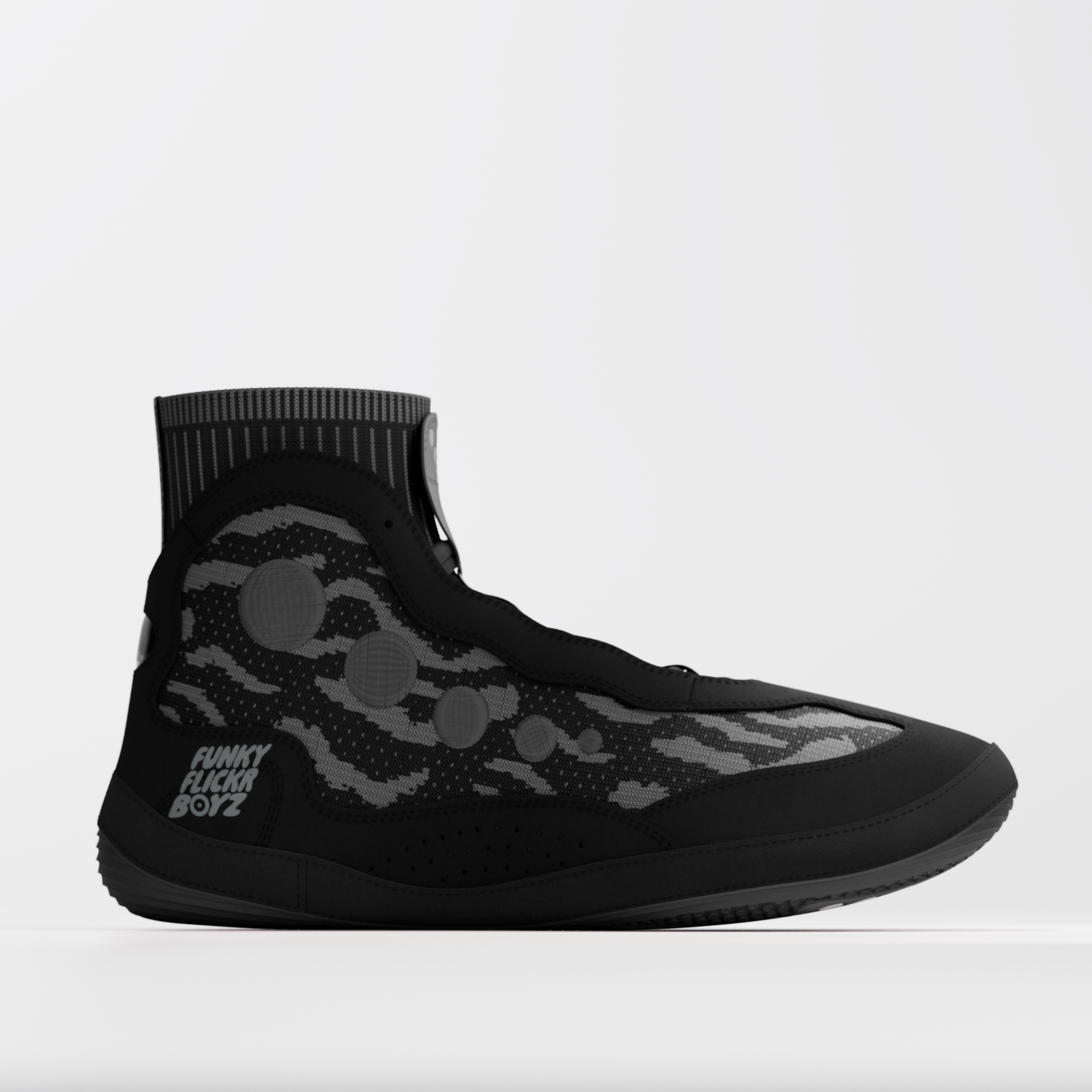 Postlude Obsidian Wrestling Shoes