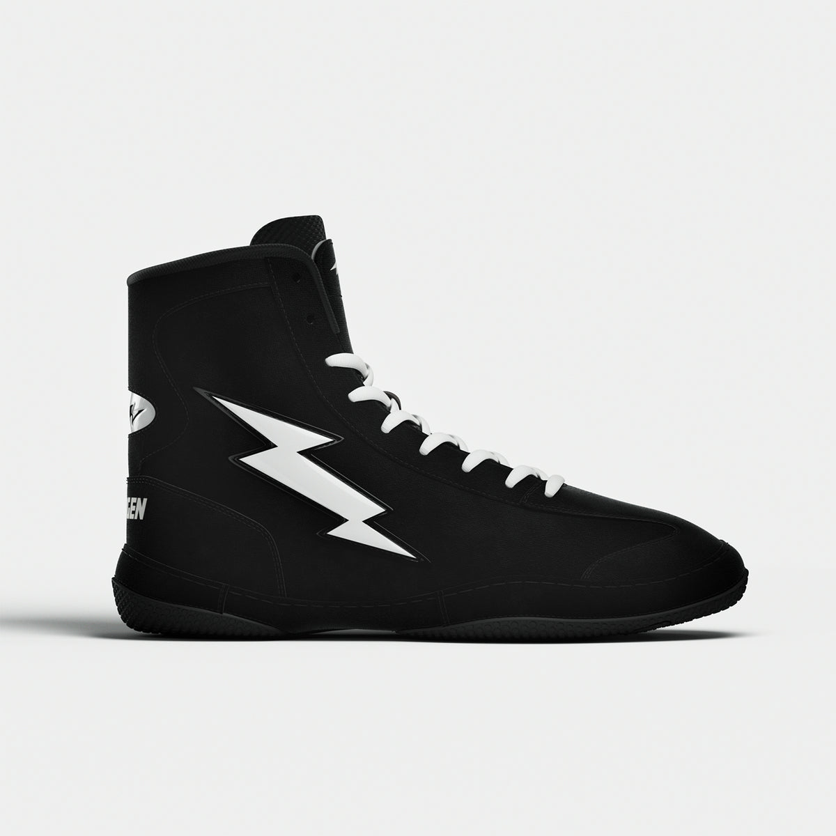 Black wrestling shoes online