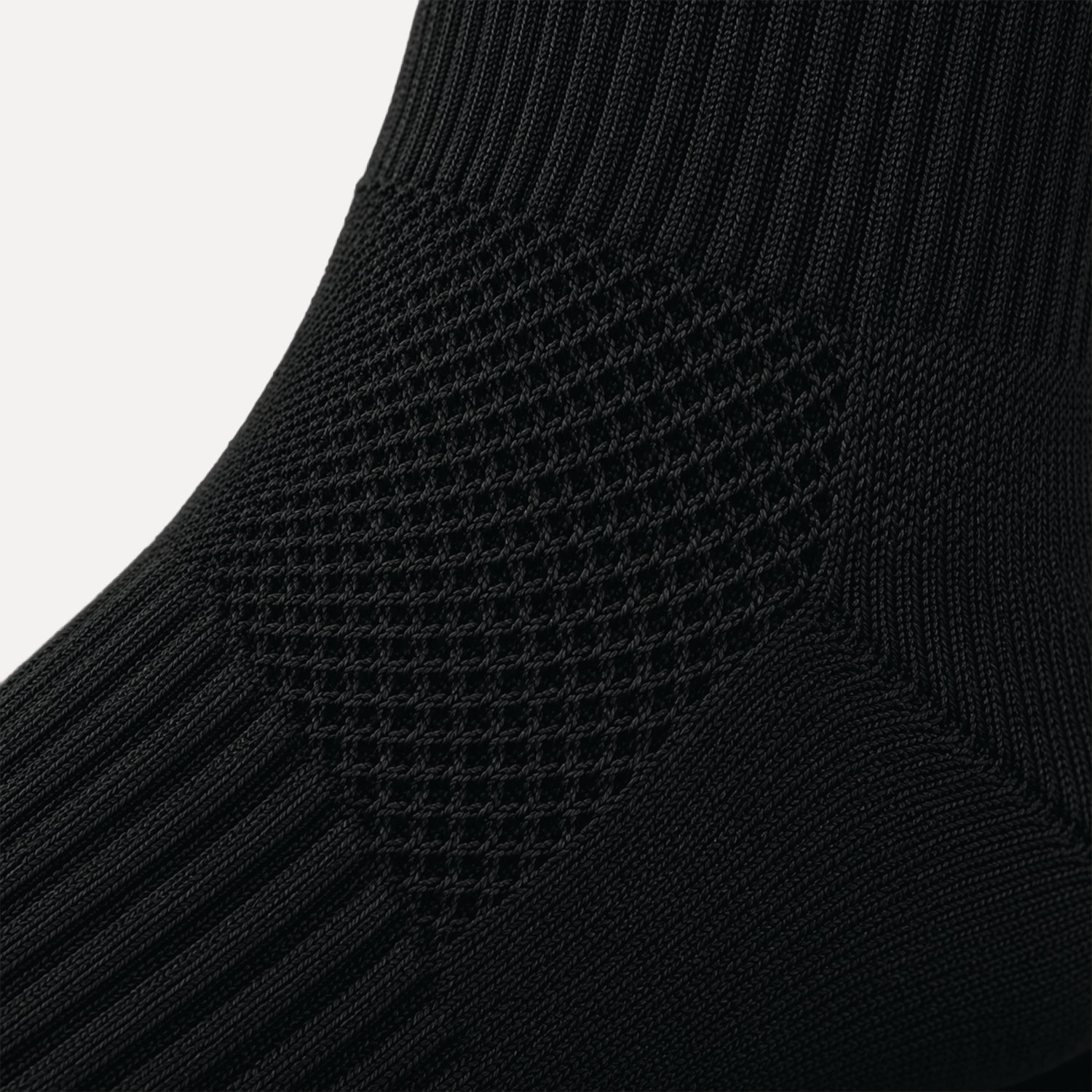 FunkFit Black Crew Socks (6-Pack)