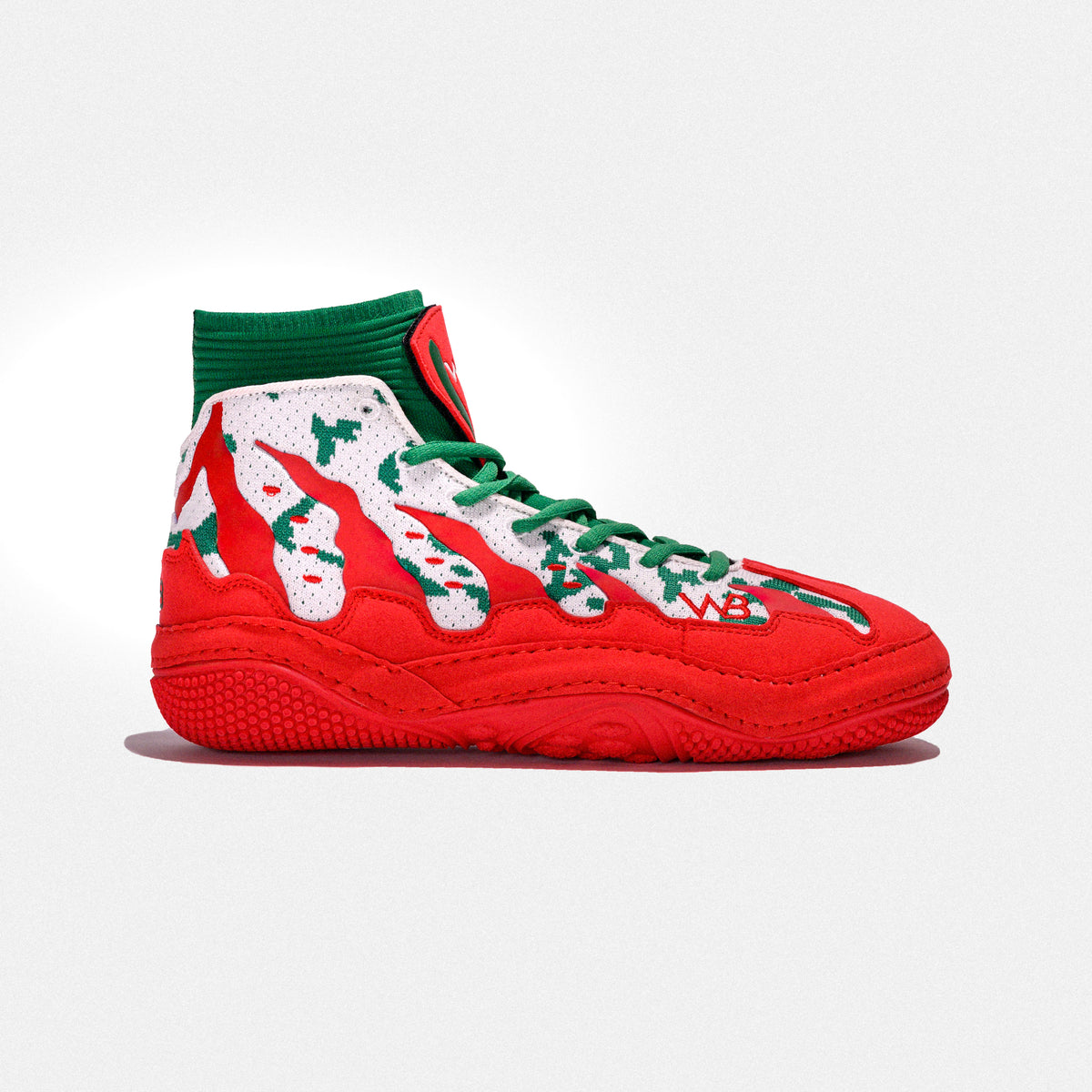 WB Ravage "Mistletoe" Wrestling Shoes