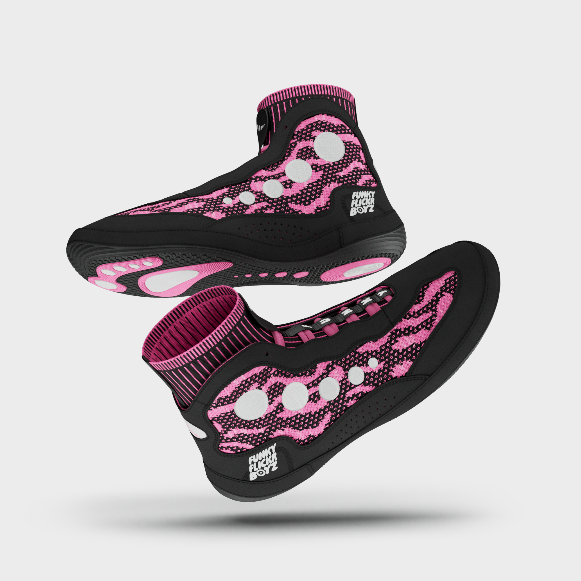 Postlude Orchid Wrestling Shoes | Limited Edition Wrestling Shoes
