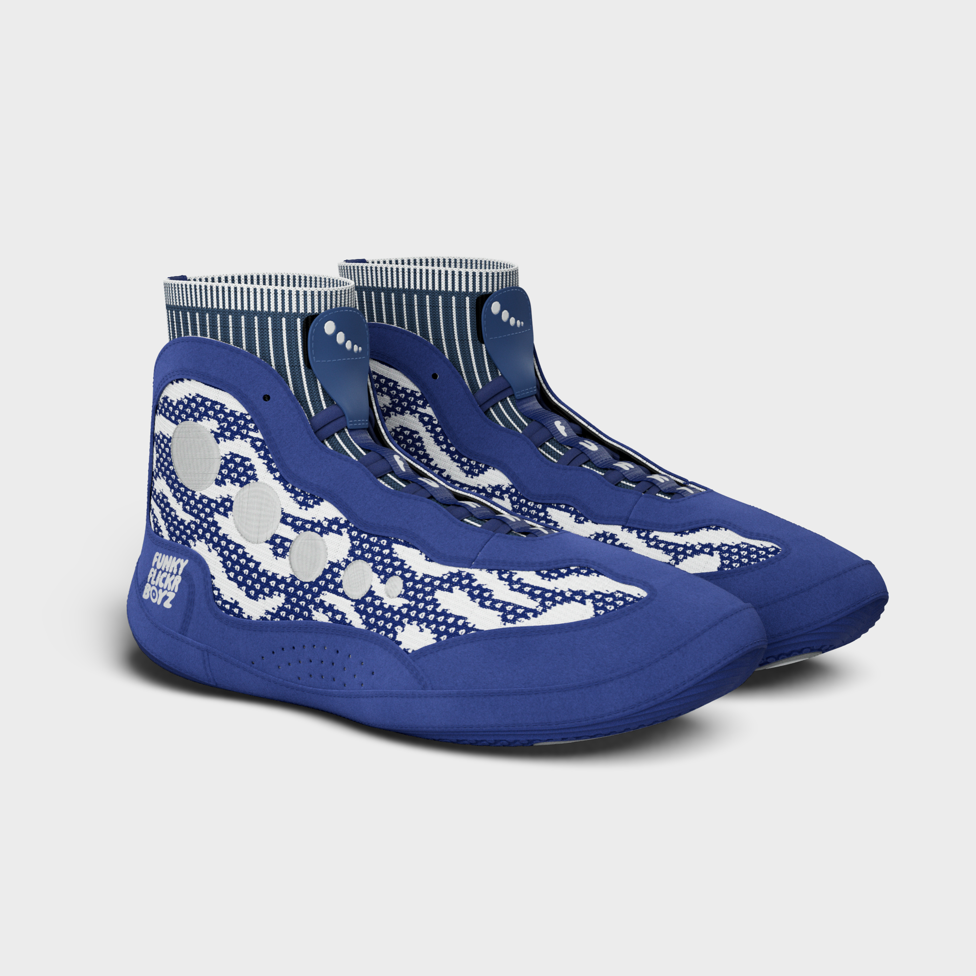 FFB Postlude "Sapphire" Wrestling Shoes