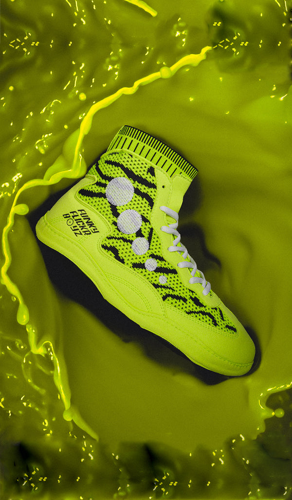 Funky Flickr Boyz Rare Wrestling Shoes & Gear