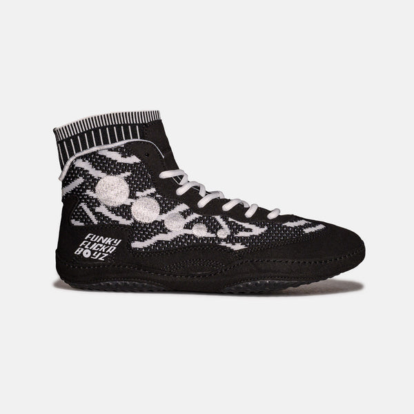 FFB Interlude "Midnight" Wrestling Shoes - Funky Flickr Boyz Gear