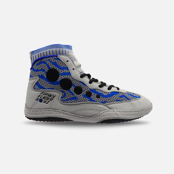 FFB Interlude "Cobalt" Wrestling Shoes - Funky Flickr Boyz Gear