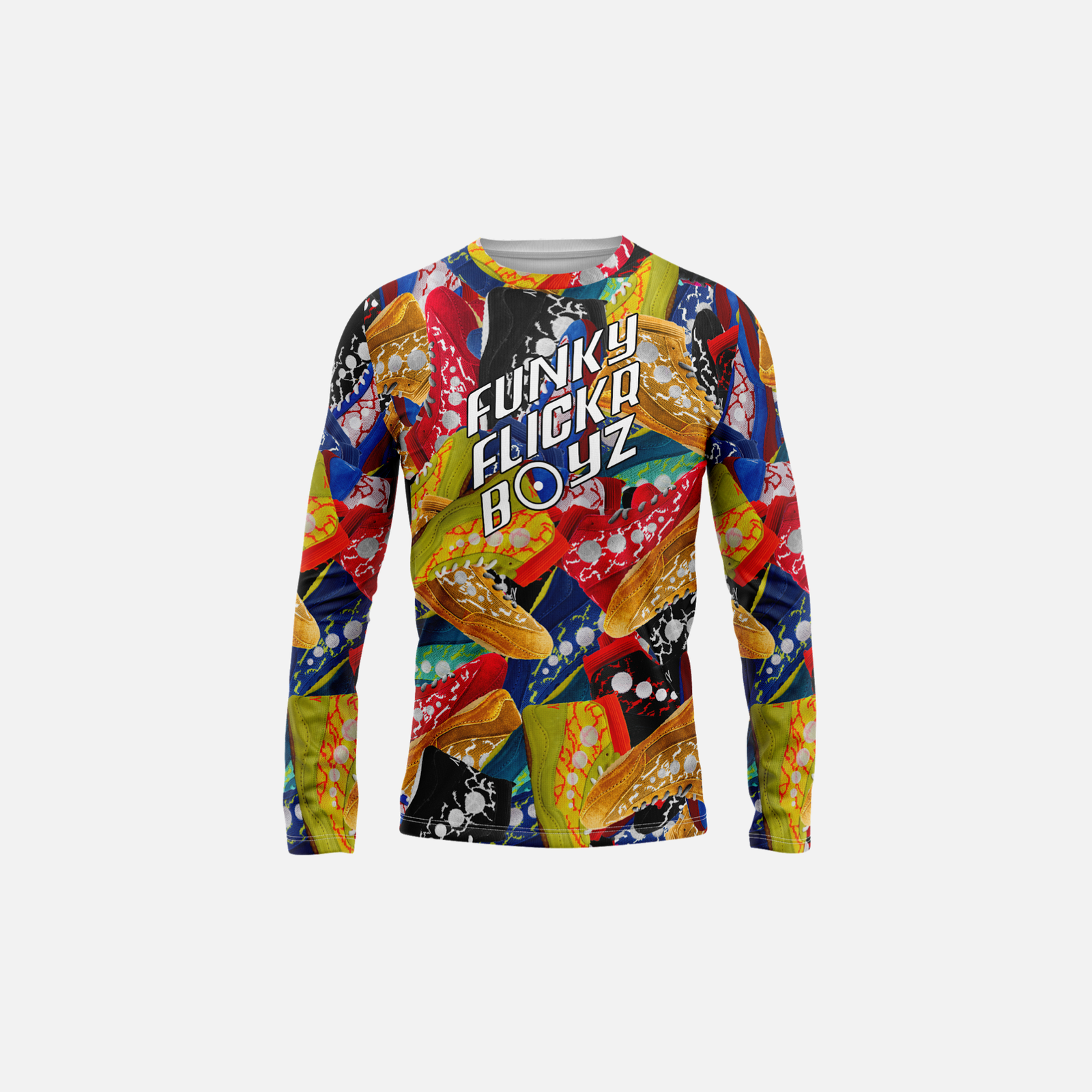 Prelude Shoe Pile Crewneck - Funky Flickr Boyz Gear