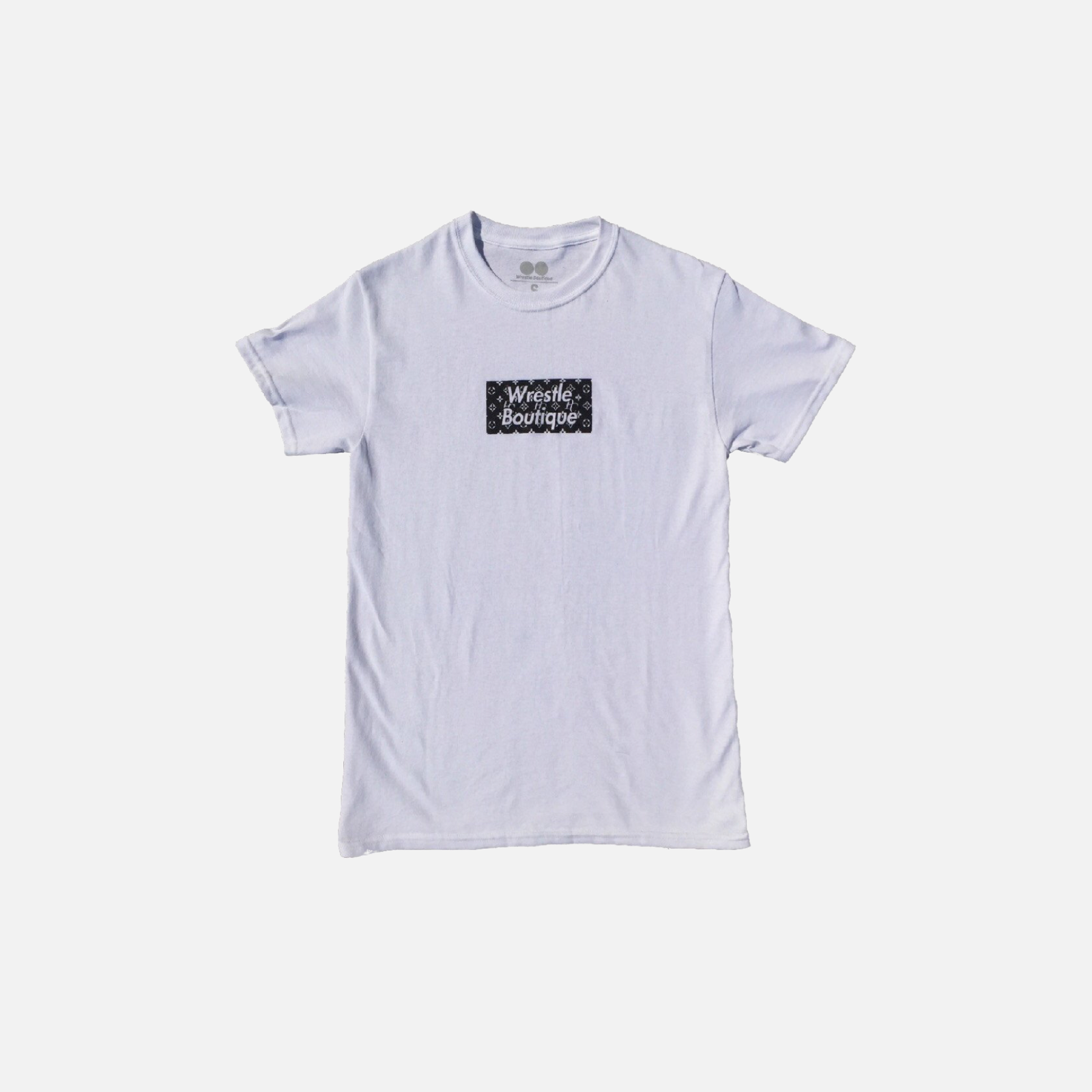 Wrestle Boutique x PinCancer Box Logo T-Shirt - Wrestle Boutique