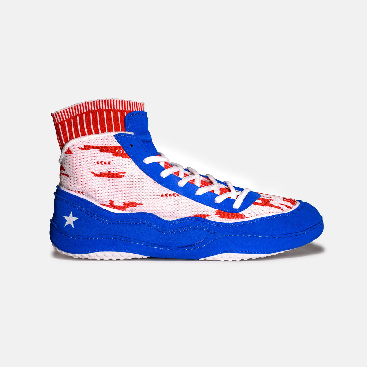 WB4.0 &quot;Star Spangled Banner&quot; Wrestling Shoes - Wrestle Boutique