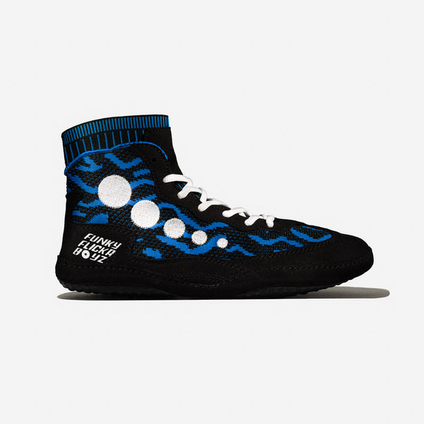 FFB Interlude "Royal" Wrestling Shoes - Funky Flickr Boyz Gear