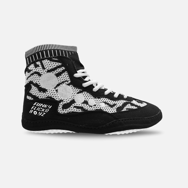 FFB Interlude "Oreo" Wrestling Shoes - Funky Flickr Boyz Gear