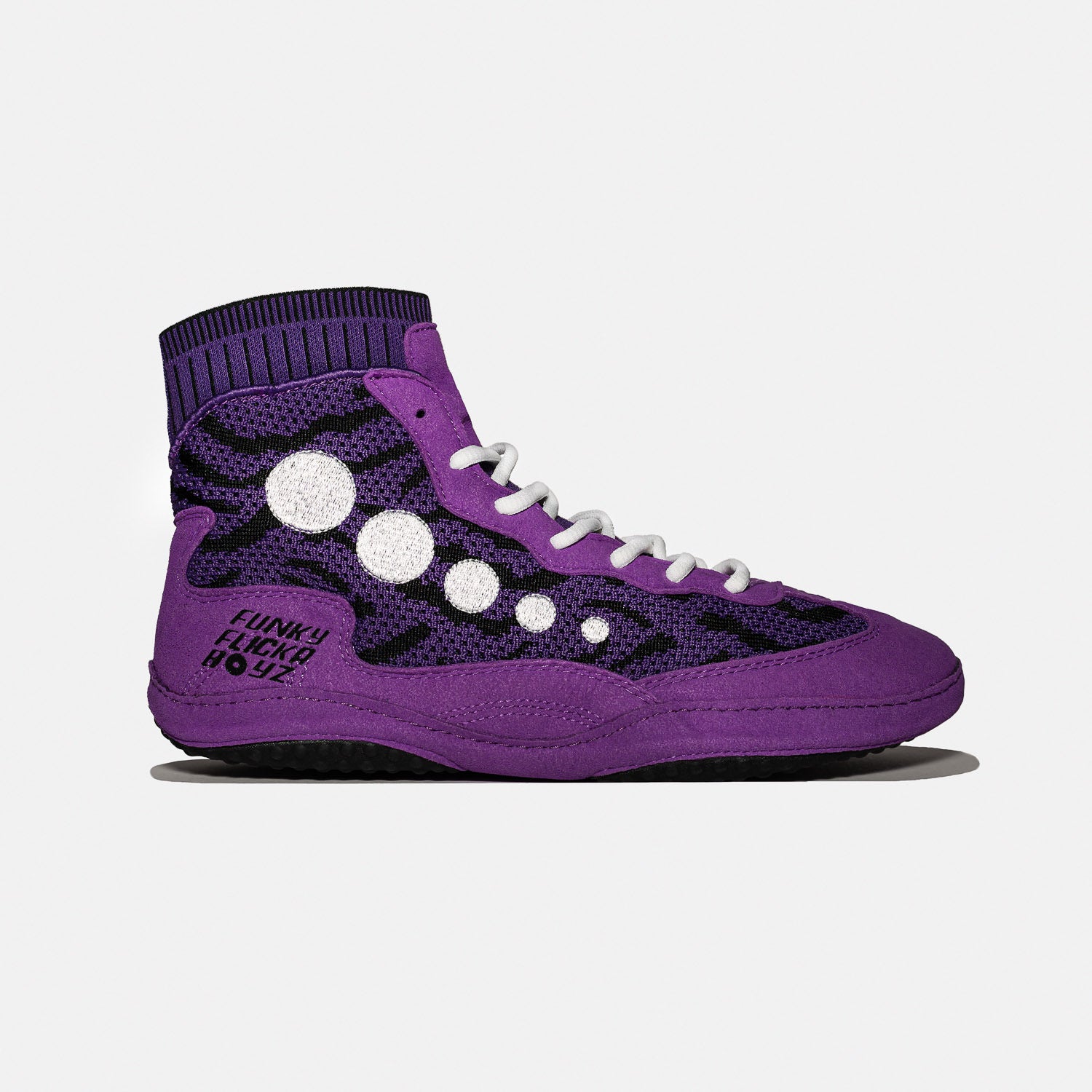 FFB Interlude "Grape" Wrestling Shoes - Funky Flickr Boyz Gear