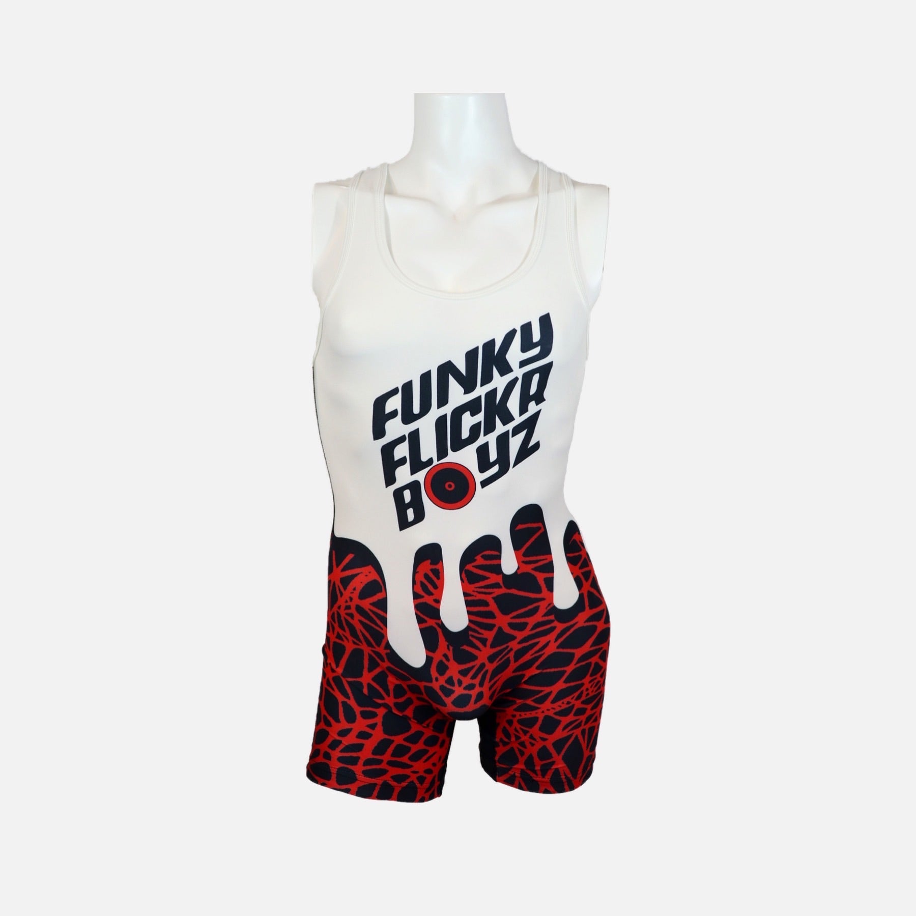 Phantom Wrestling Singlet - Funky Flickr Boyz Wrestling Gear