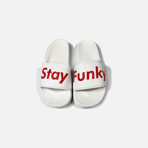 "Stay Funky" Slides - Wrestle Boutique
